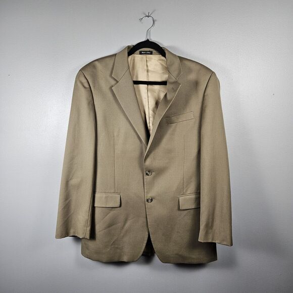 Lauren Ralph Lauren Other - Lauren Ralph Lauren Blazer Suit Jacket Men 40R Wool Brown Collared Career Formal